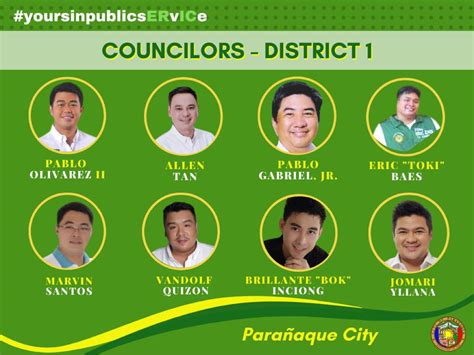 parañaque district 2 councilors|2022 ELECTION RESULTS: Parañaque City, NCR .